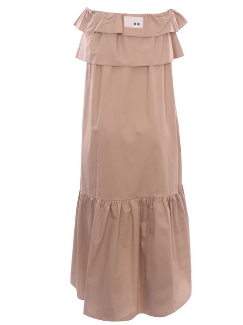 Abito lounguette con balze in popeline di cotone THE M.. | PETRASABBIA